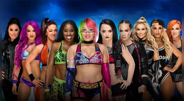 En el WWE Royal Rumble 2018, Royal Rumble Femenino. Foto: WWE
