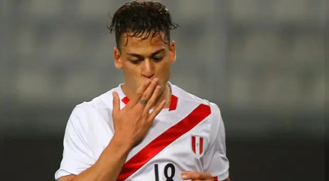 Cristian Benavente celebra un gol con la Selección Peruana. Cristian Benavente celebra un gol con la Selección Peruana.