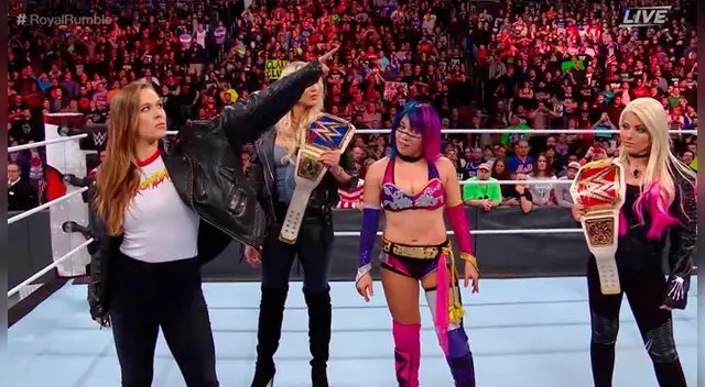 WWE Royal Rumble estuvo de ensueño con las victorias de Asuka y Shinsuke Nakamura.