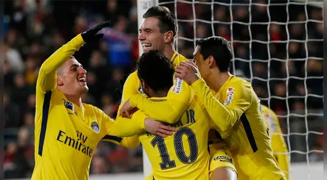 PSG venció 3-2 a Rennes y clasificó a la final de la Copa de la Liga de Francia