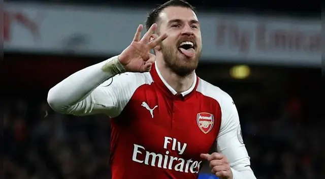 Arsenal: Aaron Ramsey anotó su primer hat-trick en toda su carrera profesional