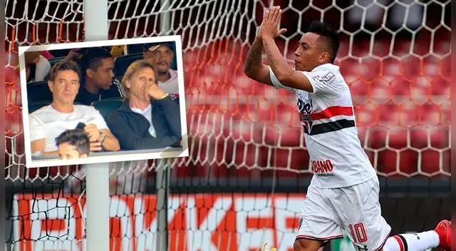 Christian Cueva se queda en Sao Paulo por pedido especial de Ricardo Gareca