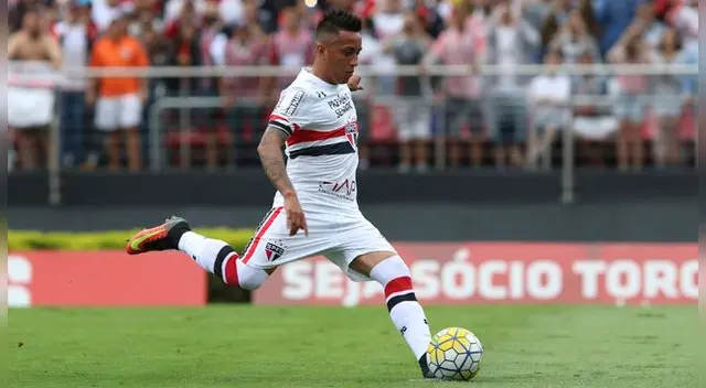 Christian Cueva promete campeonar con Sao Paulo antes de marcharse