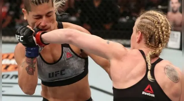 Valentina Shevchenko le propinó tremenda paliza a Priscila Cachoeira. Foto: UFC.com / Instagram - Dana White 