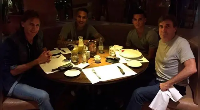 Selección Peruana: Ricardo Gareca se juntó con Paolo Guerrero en Argentina
