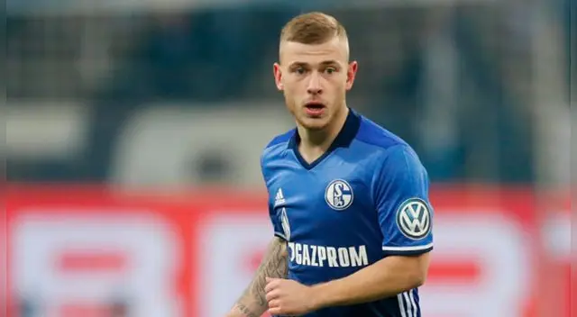 Max Meyer en un partido con el Schalke de la Bundesliga. Max Meyer en un partido con el Schalke de la Bundesliga.