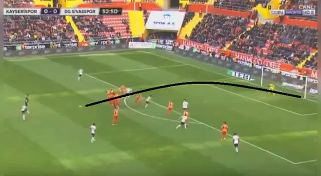 Robinho se lució con esta brillante definición en el Sivasspor. Foto: Captura / YouTube