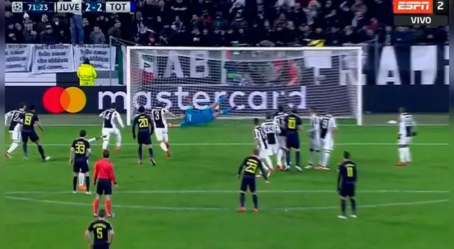 Christian Eriksen y su golazo de tiro libre a Gigi Buffon. Christian Eriksen y su golazo de tiro libre a Gigi Buffon.
