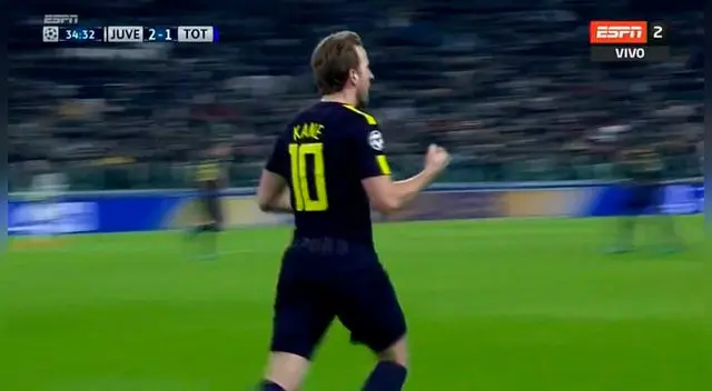 Juventus vs. Tottenham: Gol de Harry Kane fue el primero que recibió la 'Vieja Señora' en el 2018 [VIDEO]