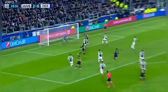 Juventus y Tottenham se ven las caras en la Champions League. Juventus y Tottenham se ven las caras en la Champions League.