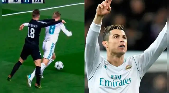 Real Madrid vs. PSG: Cristiano Ronaldo marcó su gol 100 en Champions League por vía penal [VIDEO]