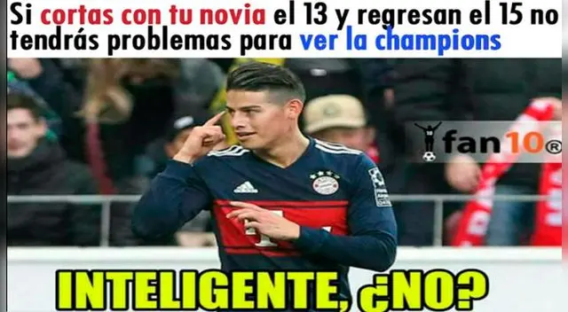 Champions League y San Valentín: los memes hilarantes por el día del fútbol y del amor. Foto: Difusión.