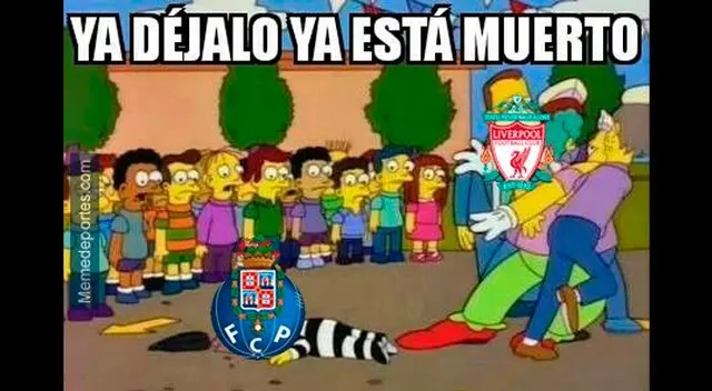 Liverpool y los mejores memes de su triunfo sobre Porto en la Champions League. Liverpool y los mejores memes de su triunfo sobre Porto en la Champions League.