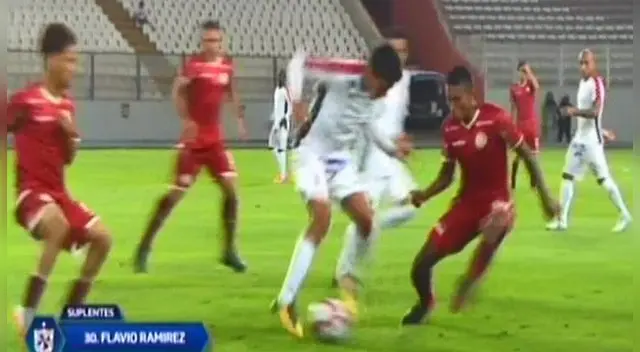 Jairo Concha y una jugada de lujo ante Universitario.
