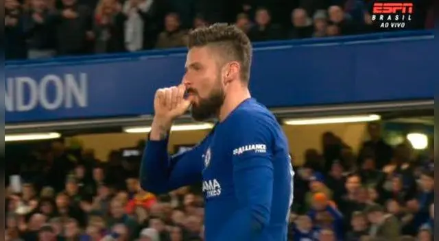 Chelsea: Oliver Giroud marcó su primer golazo con la camiseta de los 'Blues' [VIDEO]
