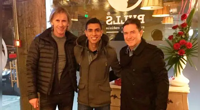 Rusia 2018: Paolo Hurtado recibió la visita de Ricardo Gareca y Sergio Santín Rusia 2018: Paolo Hurtado recibió la visita de Ricardo Gareca y Sergio Santín