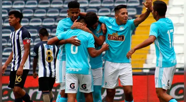 Sporting Cristal goleó 6-1 a Alianza Lima por el Torneo de Reservas