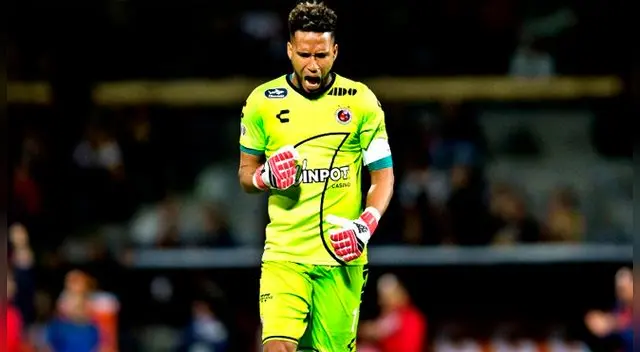 Pedro Gallese salió lesionado en el minuto '41 en el Veracruz vs. América. Pedro Gallese salió lesionado en el minuto '41 en el Veracruz vs. América.