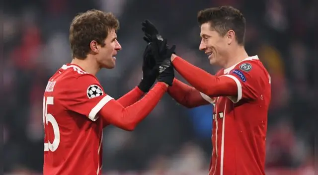Bayern Múnich derrotó 5-0 a Besiktas en la Champions League.