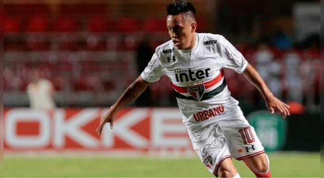 Sao Paulo rechazó millonaria oferta por Christian Cueva