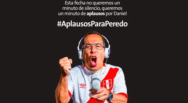 Daniel Peredo: amigos impulsan campaña en Twitter en honor al periodista deportivo Daniel Peredo: amigos impulsan campaña en Twitter en honor al periodista deportivo