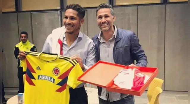 Paolo Guerrero y Mario Yepes. Foto: Instagram / Mario Yepes Paolo Guerrero y Mario Yepes. Foto: Instagram / Mario Yepes