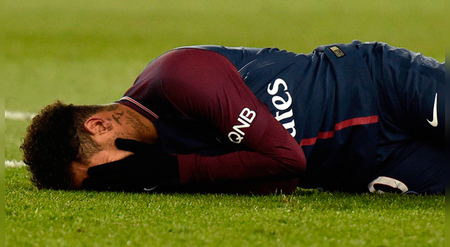 Neymar mostró cómo quedó su tobillo en Instagram