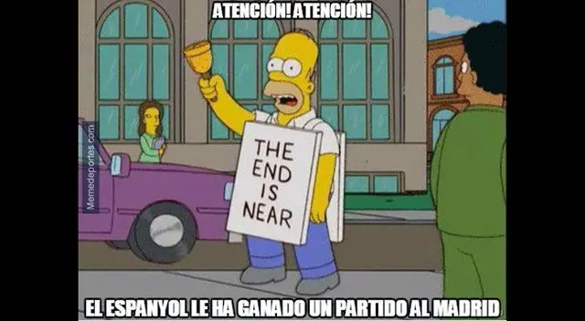 Derrota del Real Madrid contra Espanyol genera graciosos memes en las redes sociales.