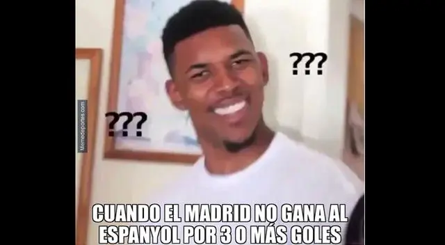 Derrota del Real Madrid contra Espanyol genera graciosos memes en las redes sociales.