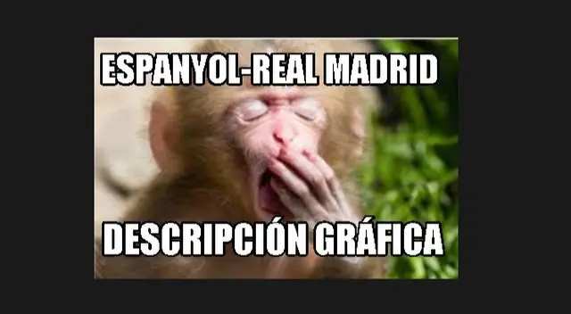 Derrota del Real Madrid contra Espanyol genera graciosos memes en las redes sociales.