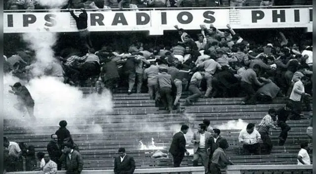 Es considerado la mayor tragedia que sucedió en un estadio de fútbol.
