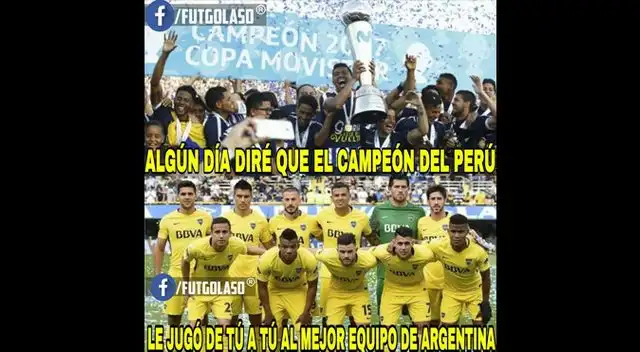 Alianza Lima, víctima de memes tras el empate ante Boca Juniors