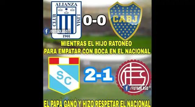 Sporting Cristal, víctima de memes tras quedar eliminado de la Copa Sudamericana por Lanús Sporting Cristal, víctima de memes tras quedar eliminado de la Copa Sudamericana por Lanús
