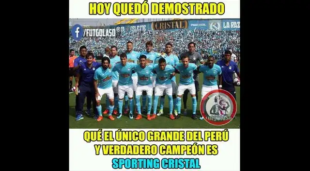 Sporting Cristal, víctima de memes tras quedar eliminado de la Copa Sudamericana por Lanús Sporting Cristal, víctima de memes tras quedar eliminado de la Copa Sudamericana por Lanús