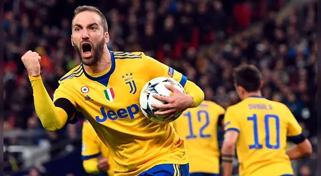Juventus venció 2-1 a Tottenham en la Champions League.