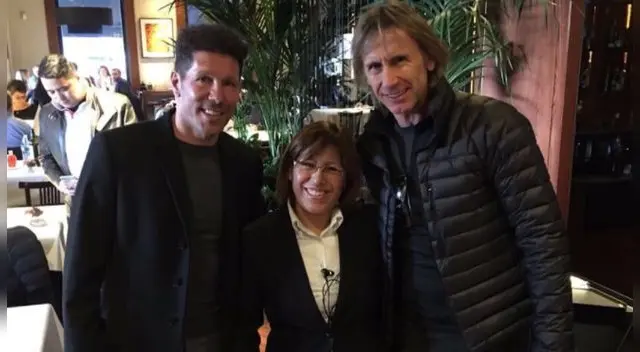 Diego Simeone y Ricardo Gareca.