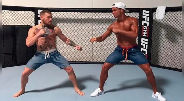 Conor McGregor y Cristiano Ronaldo, la bronca soñada Conor McGregor y Cristiano Ronaldo, la bronca soñada