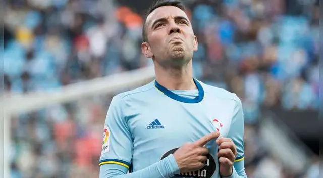 Iago Aspas es la principal figura del Celta de Vigo.