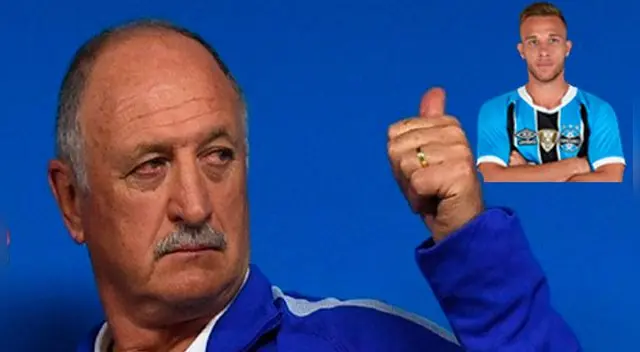 Scolari confía en Arthur