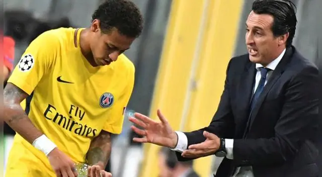 Unai Emery no pierde las esperanza de que Neymar siga en París.