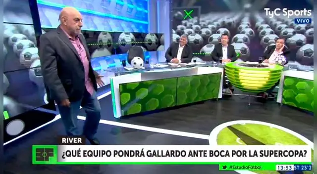 Horacio Pagani tuvo que abandonar el set por una emergencia imprevista. 