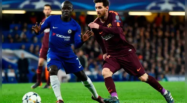 Barcelona y Chelsea igualaron a uno en el partido de ida. (Foto: EFE)