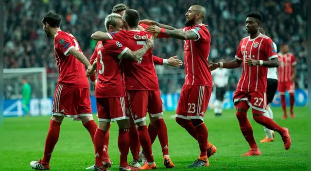 Bayern Múnich vs. Besiktas: 'bávaros' celebran el gol de Thiago Alcántara Bayern Múnich vs. Besiktas: 'bávaros' celebran el gol de Thiago Alcántara