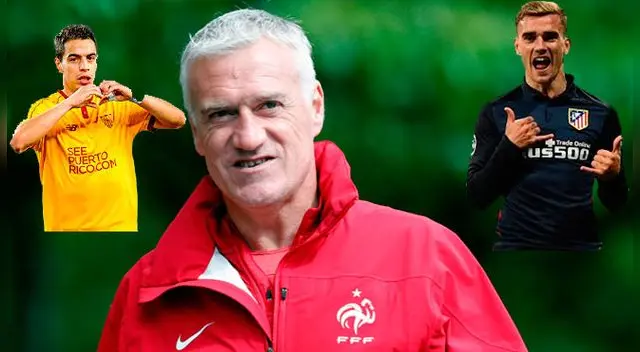 Deschamps soltó sus referencias.