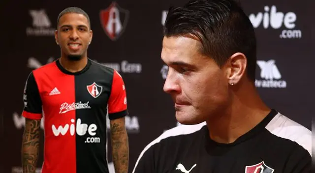 Alexi Gómez y Milton Caraglio.