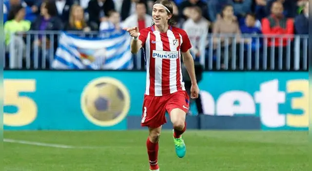 Filipe Luis es pieza fundamental en el Atlético Madrid.