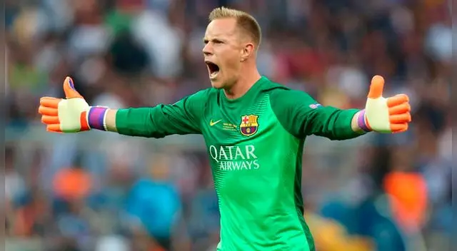 Ter Stegen será el arquero titular del Barcelona en la Champions League. Ter Stegen será el arquero titular del Barcelona en la Champions League.