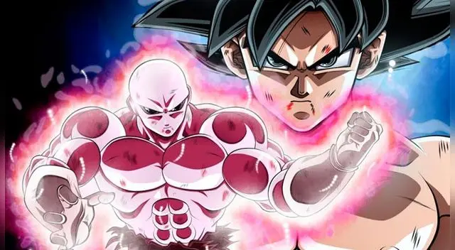 Gokú y Jiren muestran su máximo poder.