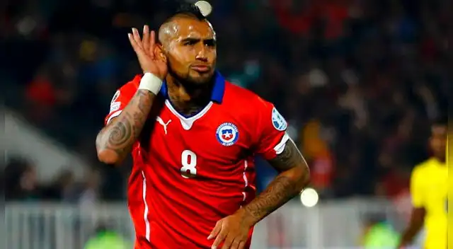 Arturo Vidal es la columna vertebral de 'La Roja'. Arturo Vidal es la columna vertebral de 'La Roja'.