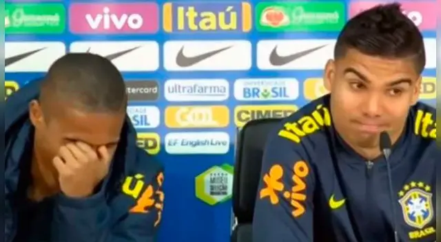 Douglas Costa y Casemiro.